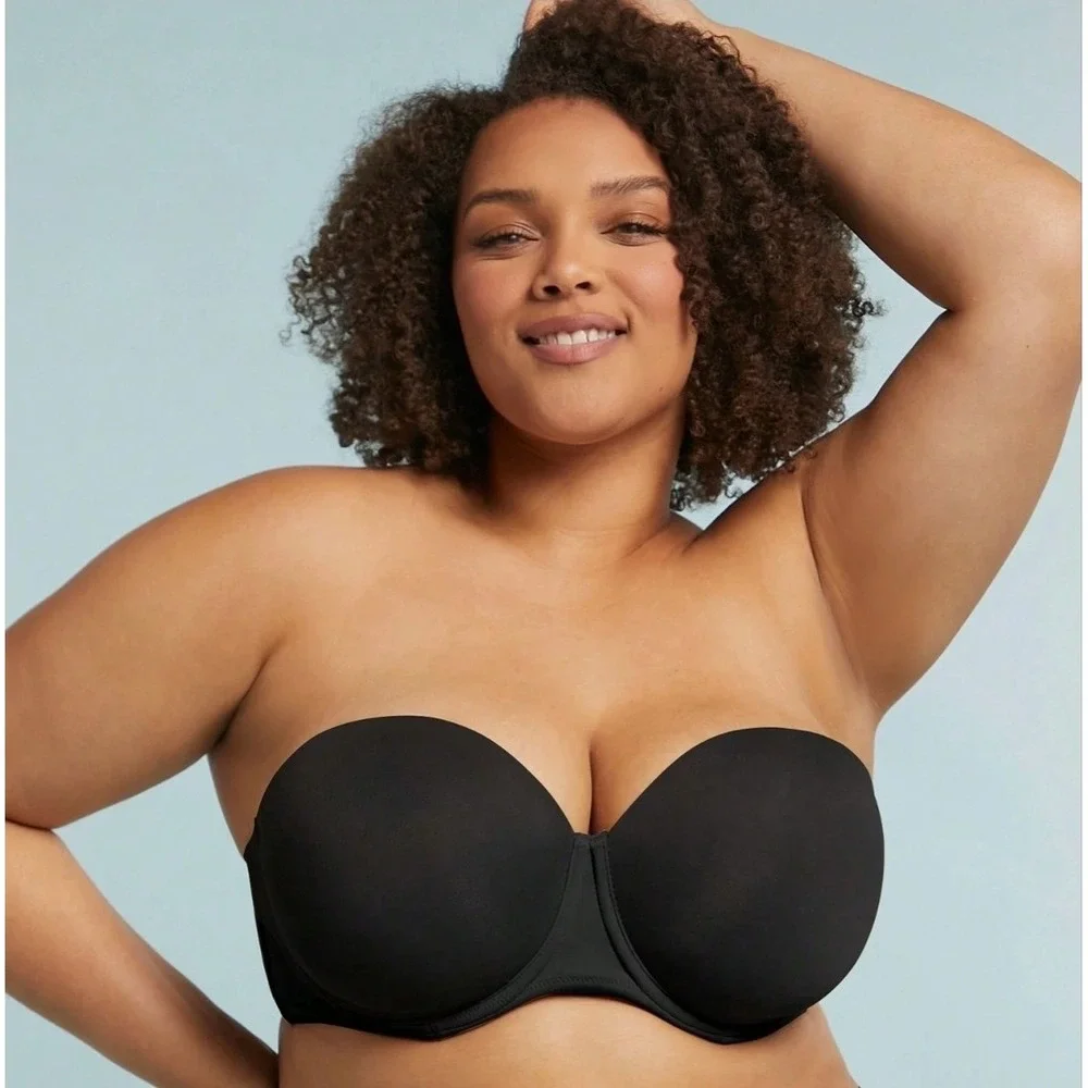 Luvlette strapless pushup t-shirt  Bra 90G (40G) LIGHTLY PADDED CUPS ‎ casual